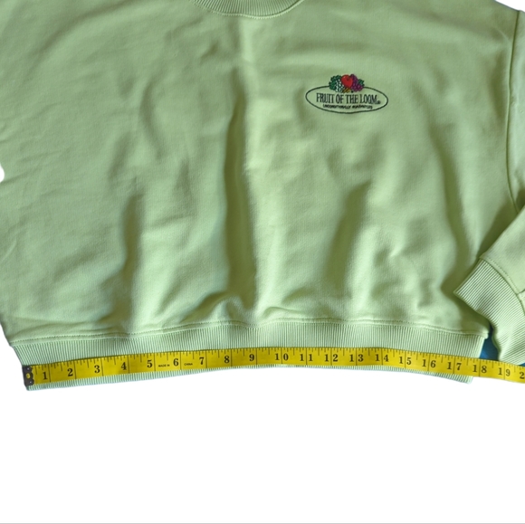 ZARA x Fruit of the Loom Crop Sweatshirt - Picture 5 of 6
